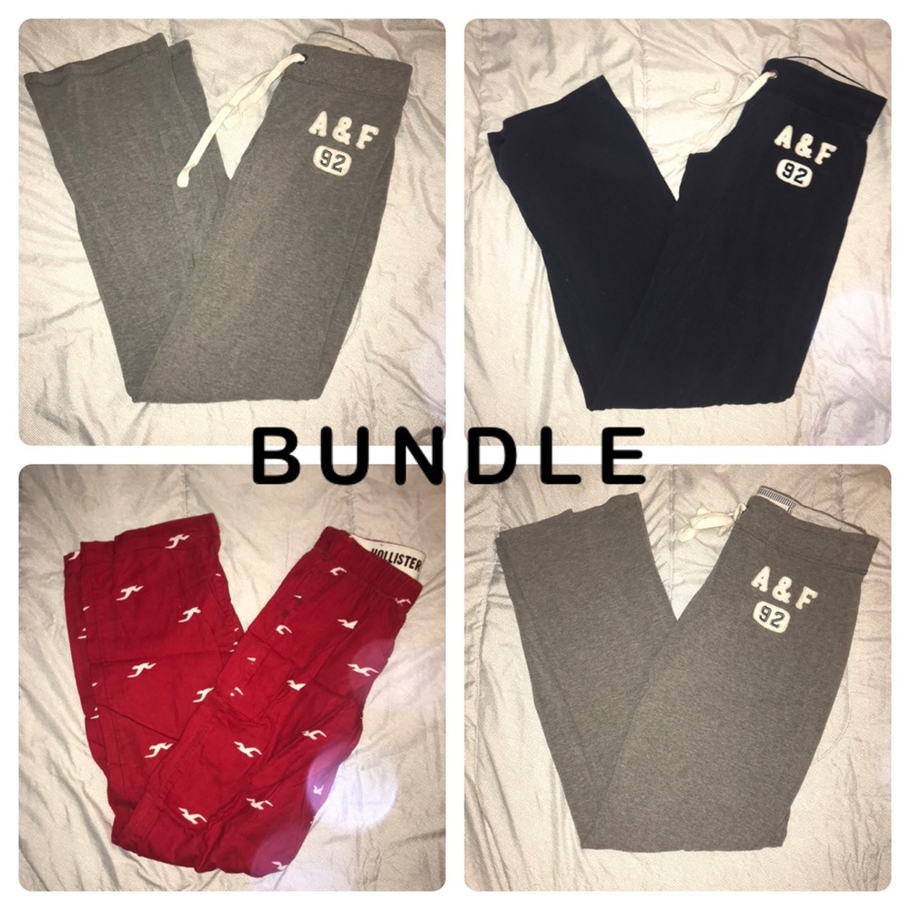 A&F + Hollister Pajamas BUNDLE